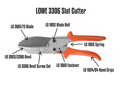 LO 3306 Slat Cutter Parts Guide