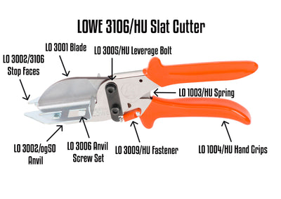 LO 3106/HU Slat Cutter Parts Guide